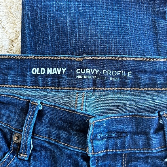 Old Navy Denim Skinny Jeans size 8 short - Picture 3 of 4